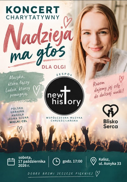 Nadzieja ma głos – koncert charytatywny dla Olgi